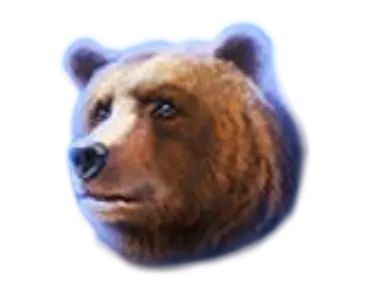Simbolo orso della slot Buffalo Blitz